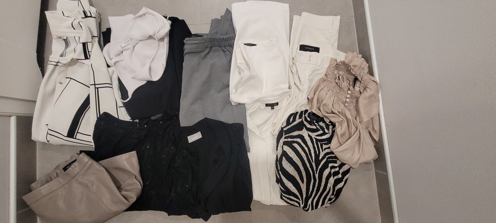 Box z ubraniami dobre marki