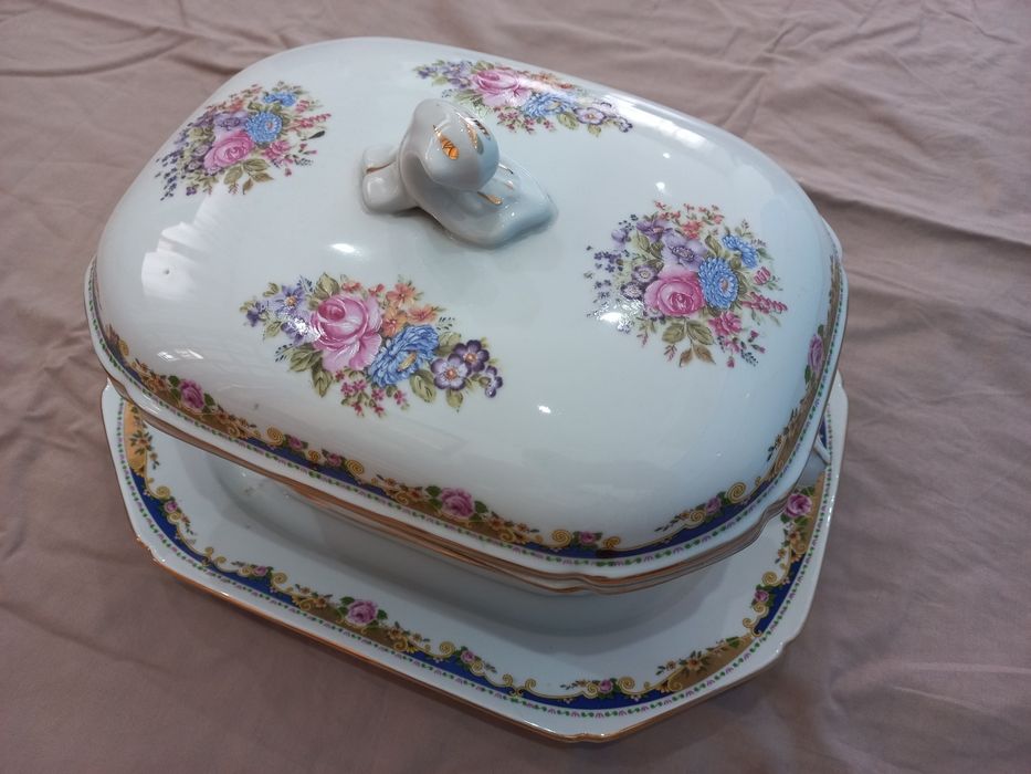 Terrina GRANDE Limoges com prato