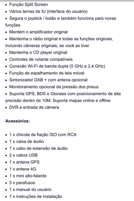 Auto radio android 13 para mercedes c w205 Glc x253 vito w447