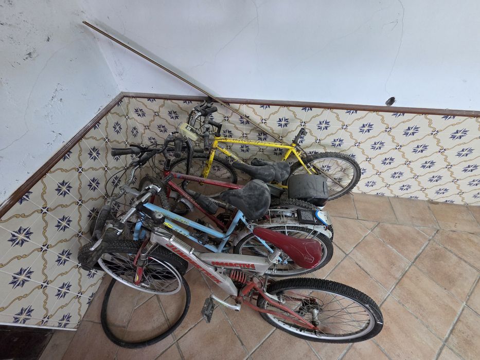 4 bicicletas, 1 eléctrica