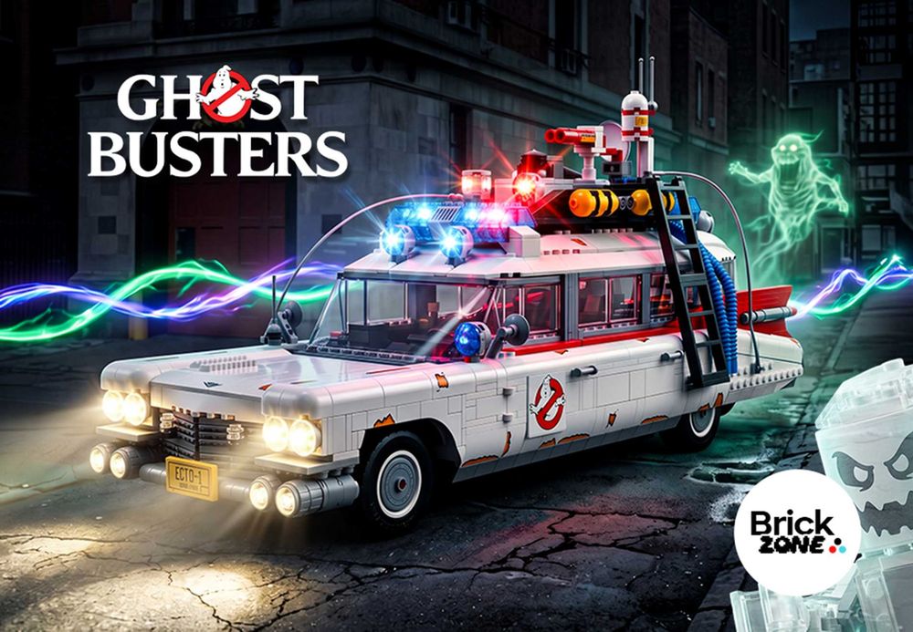 ‼️В КОРОБОЧЦІ‼️Конструктор Ghostbusters ECTO-1 Мисливці за привидами Icons (10274) 2352 деталі‼️