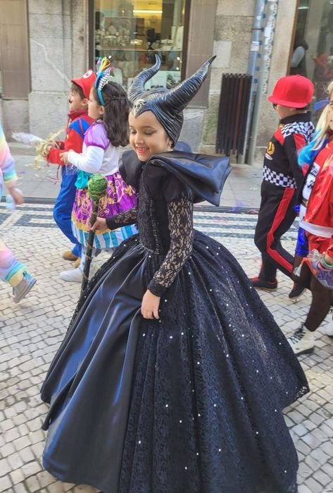 Vestido maléfica