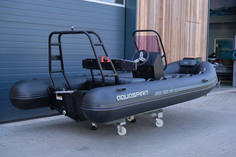 RIB Aluminium AquaSpirit S450 BLACK