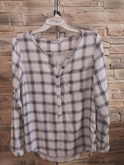 Koszula, bluzka w kratkę