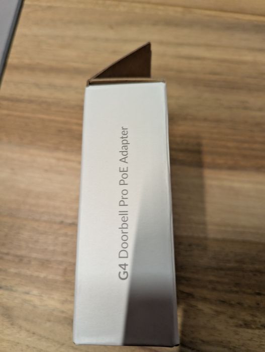 Ubiquity g4 doorbell pro poe adapter
