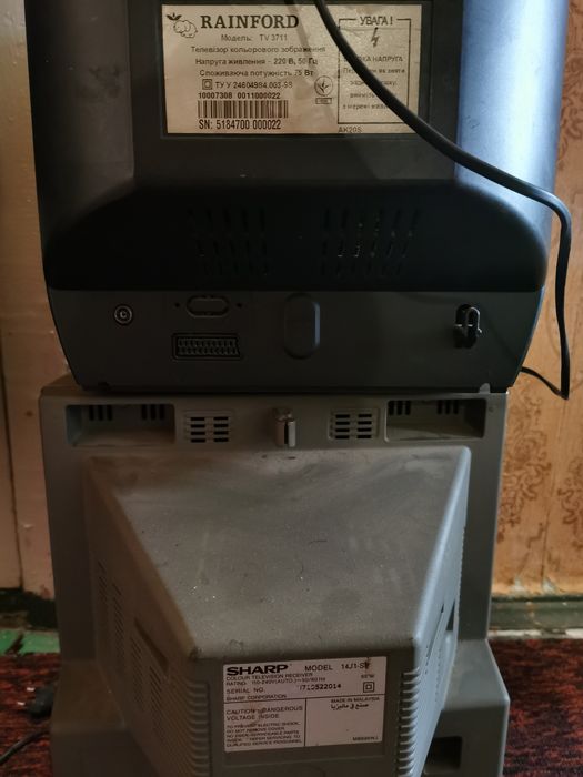 Телевизоры Rainford TV3711, Sharp 14J1-SP