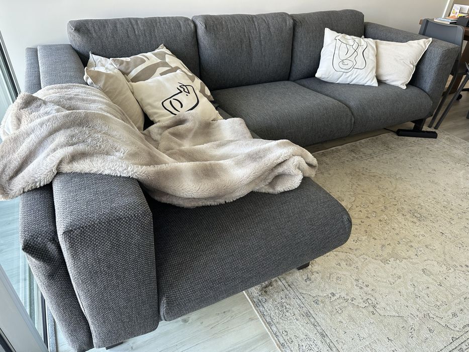 Sofá 3 lug c/chaise longue