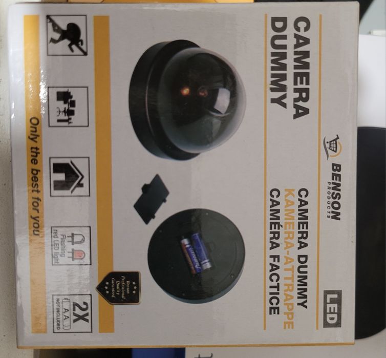 Fake Security Camera - 3 Units64738552406531120