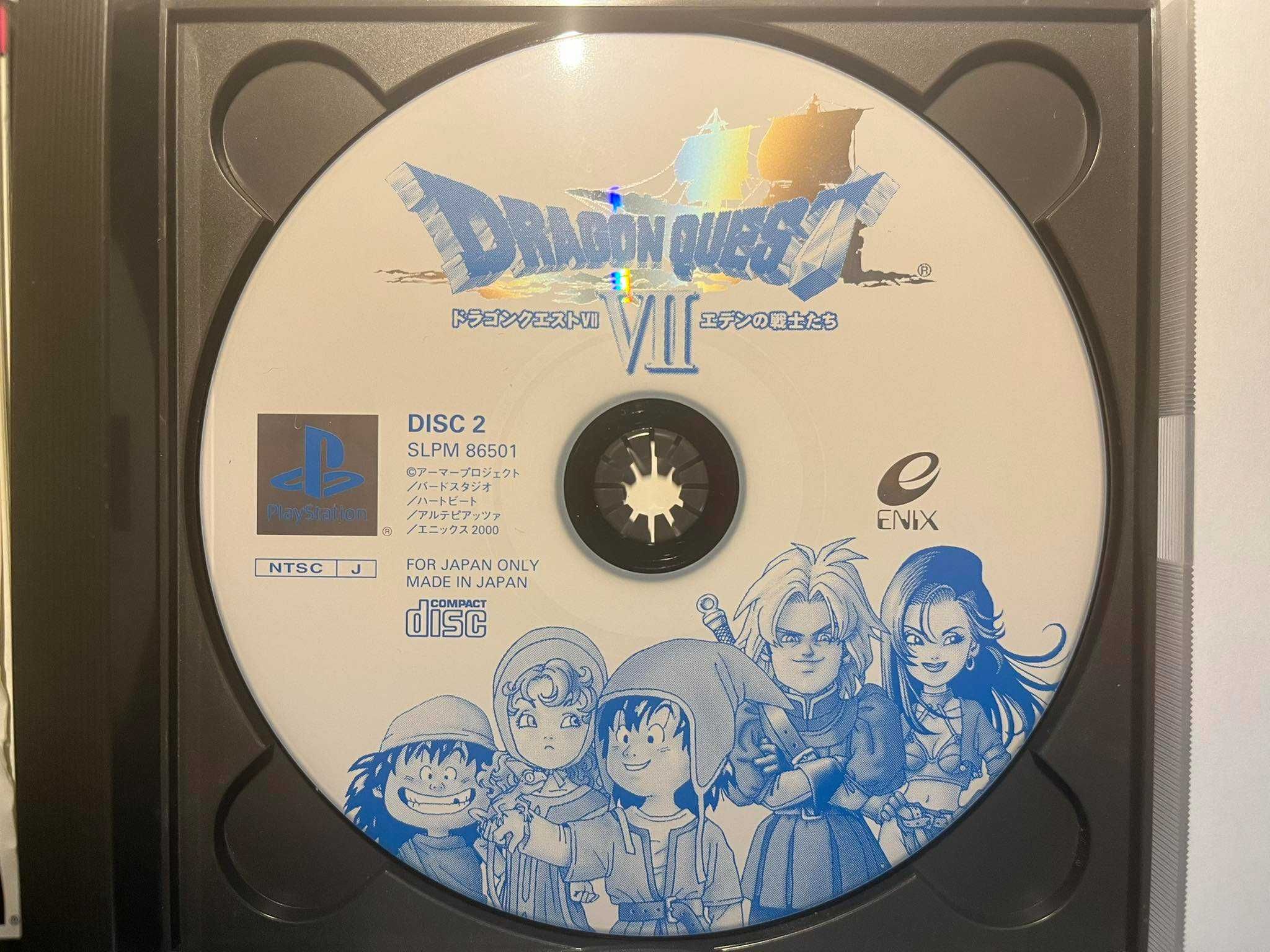Dragon Quest VII NTSC-J gra PS1/PSX Zgierz • OLX.pl
