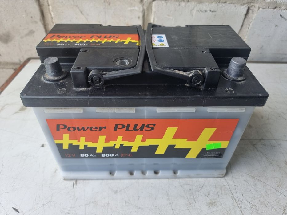 Akumulator Power Plus 80Ah 800A P+ sprawny