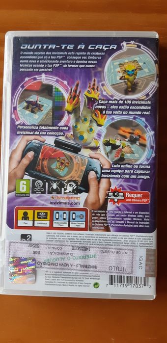 Jogo PSP InviZimals A Nova Dimensão