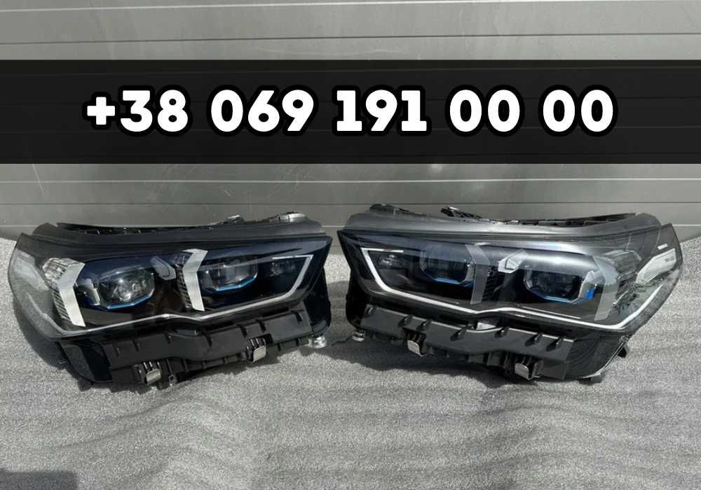 Фари BMW M5 G60 США та Європа передня задня оптика запчастини розборка