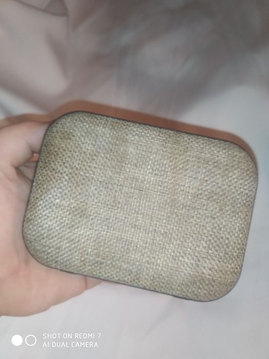 Колонка портативная Bluetooth T3 Blue с павербанком