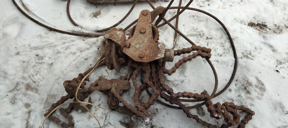 Талька, лебедка СССР