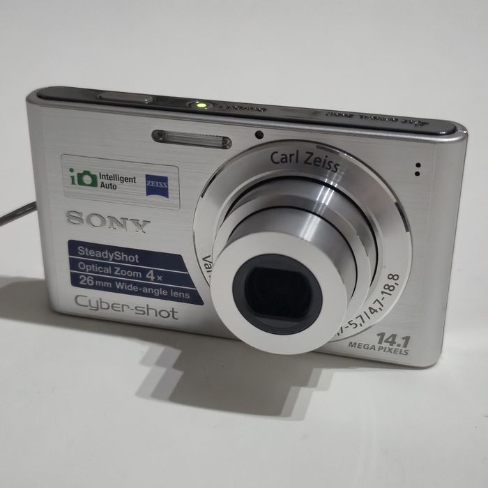 Sony Cyber-shot DSC-W320 Argento 14.1 MP Con Zoom 4x &ndash; Usata Funzionante