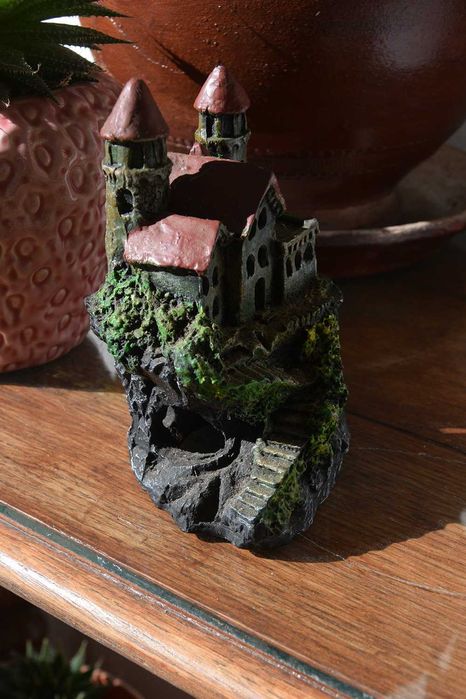 Castelo Decoração Aquário 15cm
