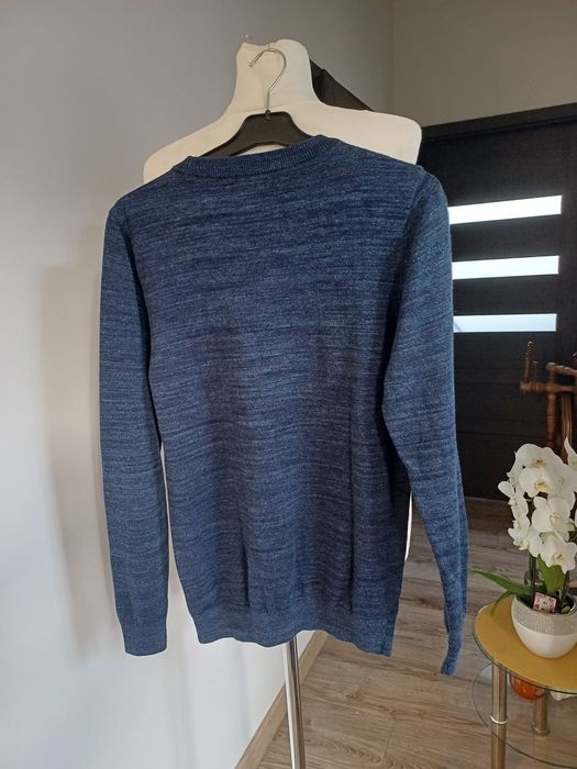 Męski granatowy sweter Next rozm S.