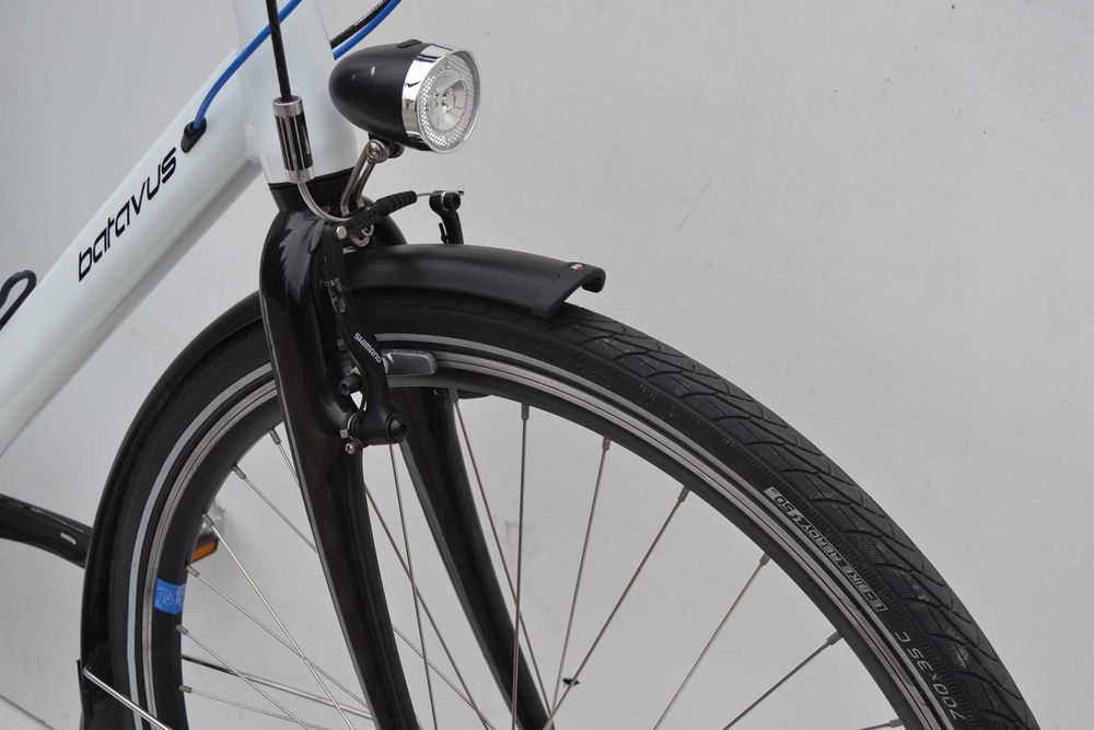 Lekki biały rower trekkingowy * Batavus Zonar * koła 28'' 61cm