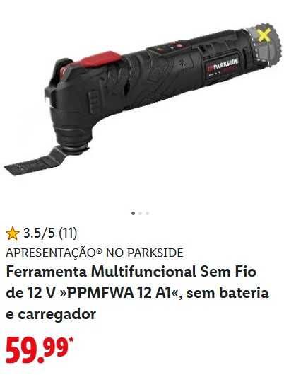 Multiferramenta 12V Performance Parkside