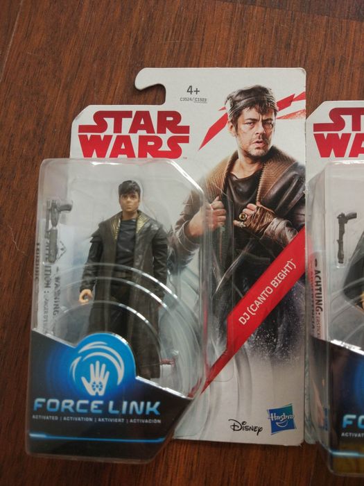 Star Wars DJ (Canto Bight) Force Link Figure – 9,5 Cm, Con Accessorio, Attivabile Con Bracciale Force Link (Venduto Separatamente)