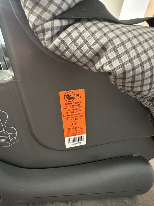 Cadeira auto Volkswagen Britax Römer Duo isofix