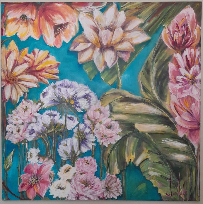 Pintura acrílica sobre tela original