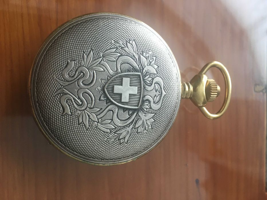 Relogio Bolso Folklore suiço