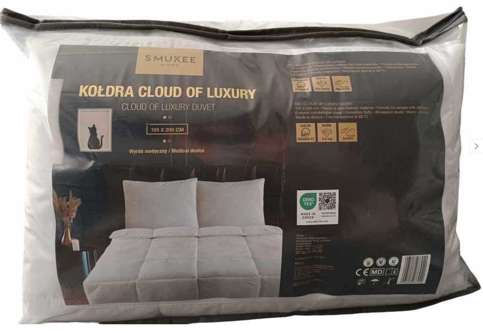 Kołdra całoroczna 155x200cm Cloud of Luxury Smukee Ciepła Lato Zima