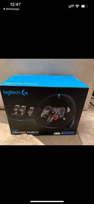 Logitech G29 na Caixa