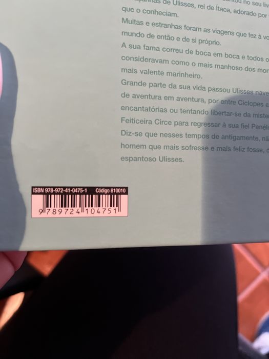 Livro: Ulisses de Maria Alberta Meneres