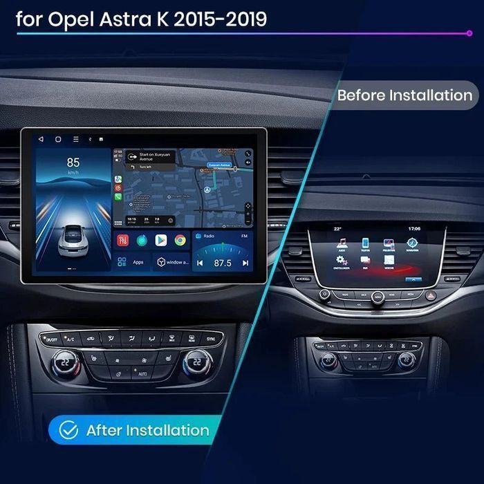 Opel Astra K 2015-2019 – Radio Android 10.33" CarPlay
