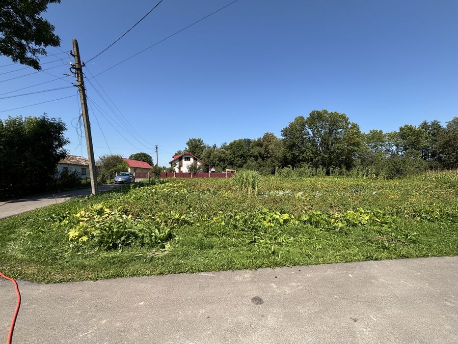 Продається ділянка СГ 13 сотих. Тязів. Асфальт. Світло. Газ. Школа