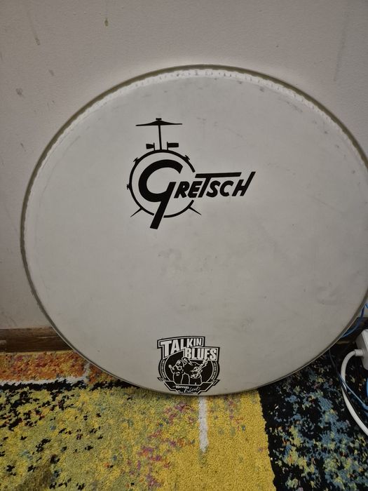 Frontowe plasiki Rogers 20" Gretsch 20" 18"