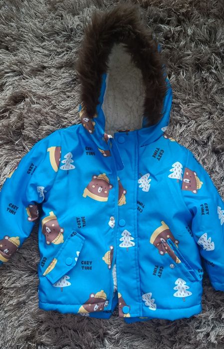 Kurtka zimowa niemowlęca r 86