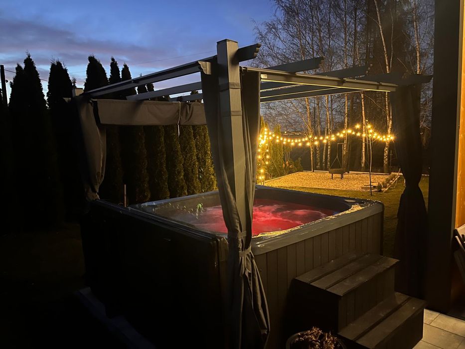 Domek z jacuzzi na wynajem Zator Andrychów Rzyki