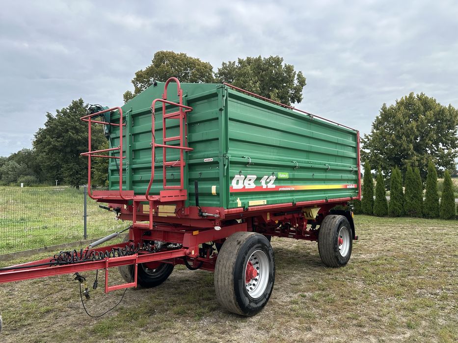 Przyczepa Metaltech DB 12000 (12T) wywrot 3-stronny | 2014/2015