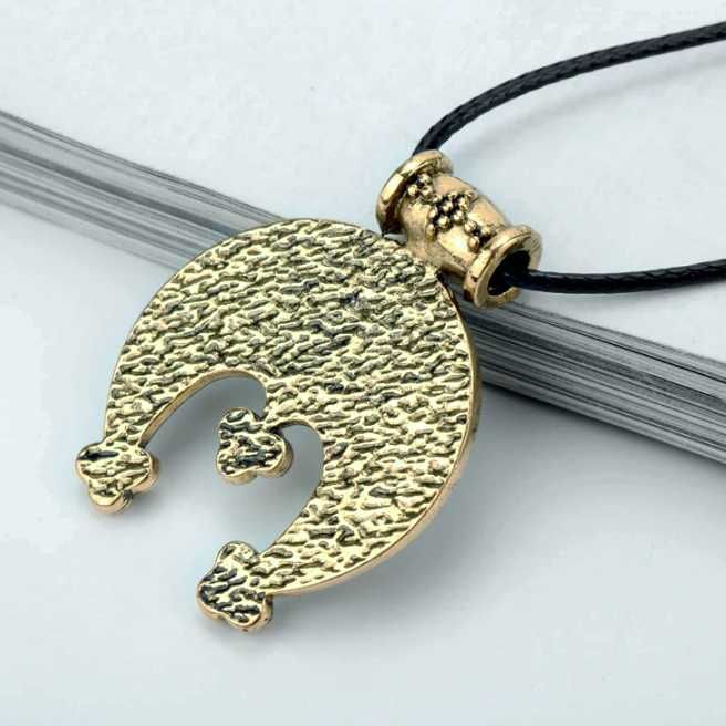 Wicca Lunula półksiężyc słowiański amulet talizman