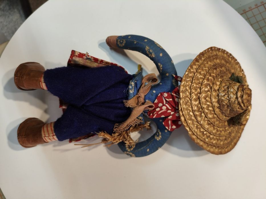 boneca em pano vintage