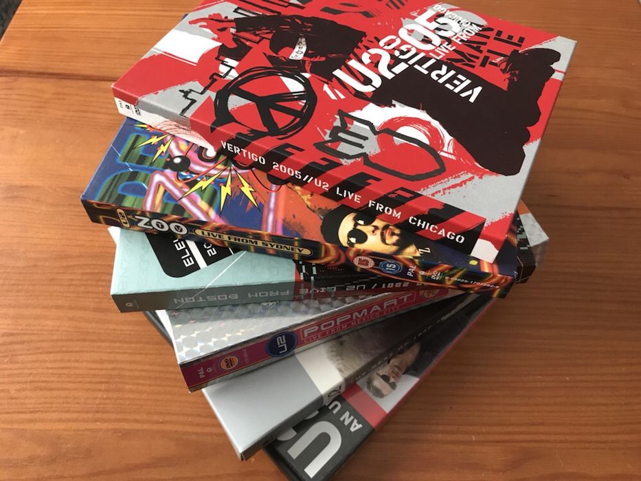 Dvds U2 como novos