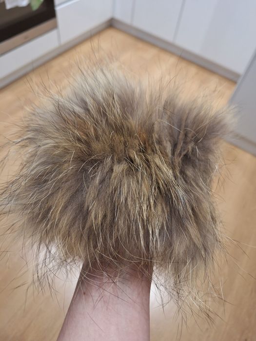 Opaska na głowę - futro lisa naturalne - Nowa