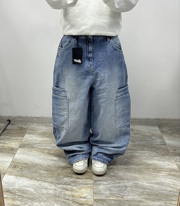 Нові широкі джинси BAGGY rap skater широкие джинсы багги Jaded London