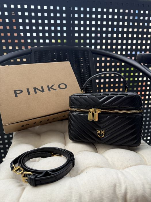 Жіноча сумка Pinko Mini Vanity Bag / чорна / нова