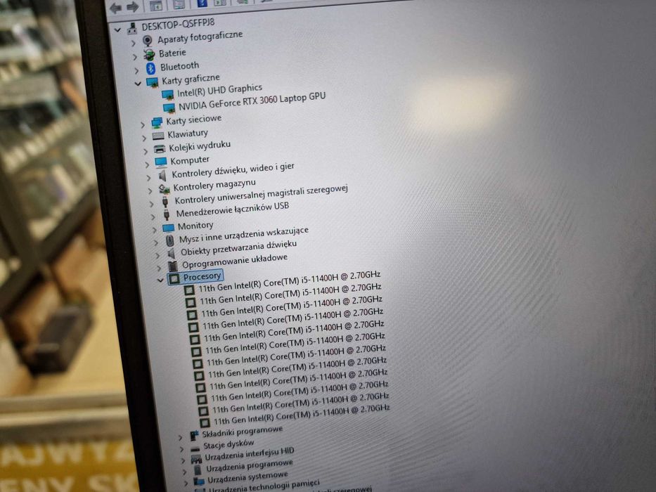 HP OMEN 17-ck0720nw/ i5-11400H/ 32GB/ 512GB/ RTX 3060 6GB/ 17.3" FHD