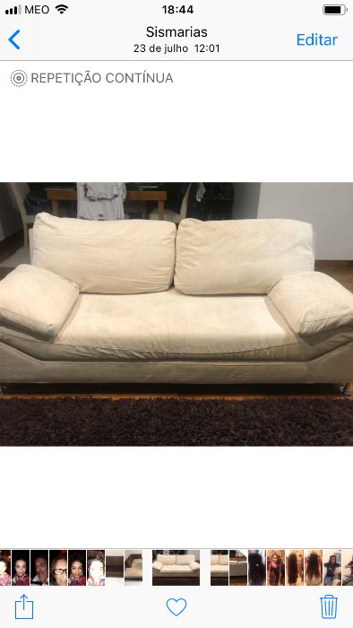 Sofá design moderno