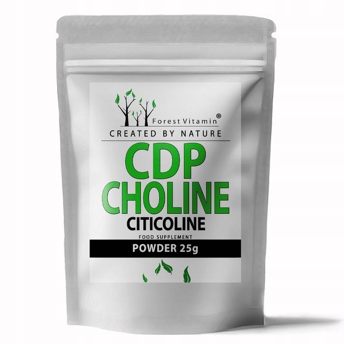 forest cdp cholina cytykolina 25g wątroba zdrowie czysta w proszku