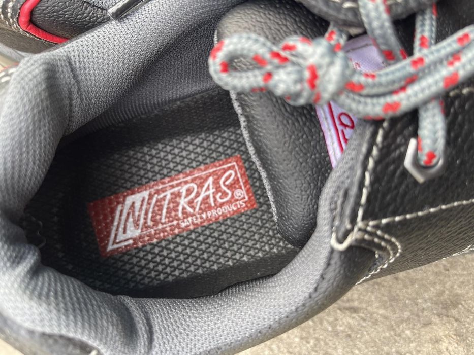 Робочі навів черевики NITRAS 7200 STEP натуральної шкіри та металевим підноском