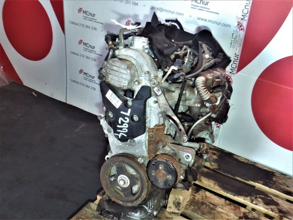 Motor Ocasião Completo Toyota Yaris Verso Ref: 1Nd-Tv