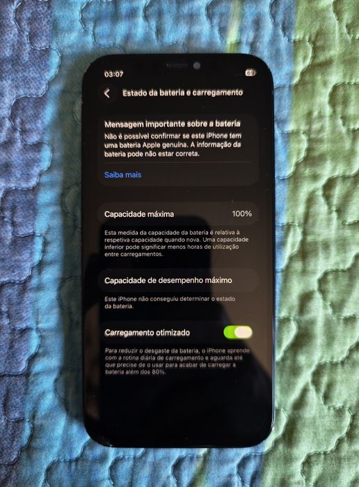 iPhone 12 256GB (Ler descrição)