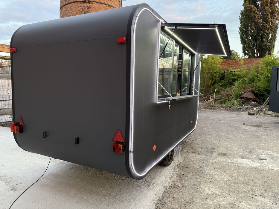 Торговий кіоск-причіп, фастфуд, кавярня, каліфорнія, шаурмічна, бургер