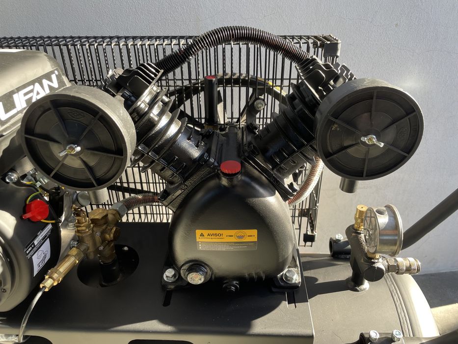 Compressor 100 litros a gasolina 10 bar